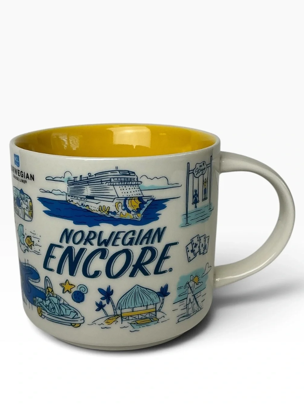 Norwegian Encore Starbucks Been There Series Coffee Mug NWOT